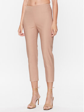 Peserico Peserico Kalhoty z materiálu PH4863J0 Béžová Regular Fit