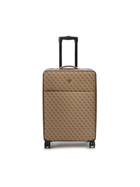 Guess Guess Walizka duża TMVZLS P3302 Brązowy