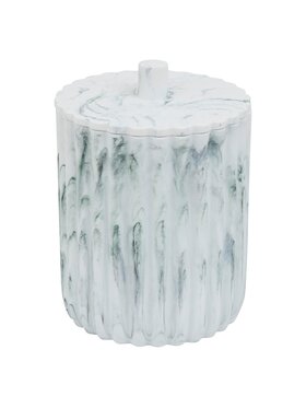 MIAhome MIAhome Kosz na śmieci 5 l marmurkowy 26x19,2x19,2 cm UDOTI Kolorowy