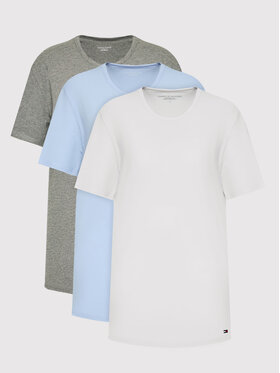 Tommy Hilfiger Tommy Hilfiger Komplet 3 t-shirtów Essential 2S87905187 Kolorowy Regular Fit