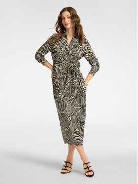 Elena Mirò Elena Mirò Sukienka wieczorowa 7014P000327N001 Czarny Slim Fit