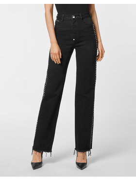 PHILIPP PLEIN PHILIPP PLEIN Jeans 2281 Nero Palazzo Fit