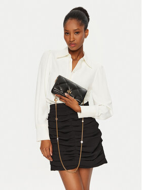 Tory Burch Tory Burch Torbica Kiara Charm Diamiond Quilt 162139 Crna