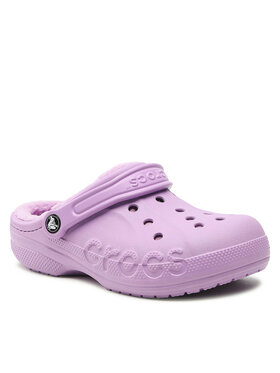 Crocs Crocs Pantoletten 9 Baby Lined Clog 205969-5Q5 Violett