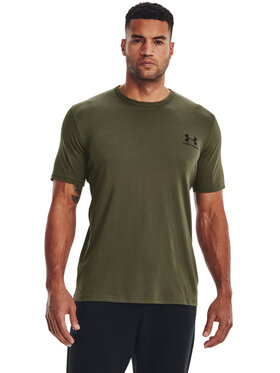 Under Armour Under Armour Tričko UA SPORTSTYLE LC SS 1326799 Kaki Regular Fit