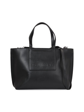 Calvin Klein Calvin Klein Soma Ck Set Shopper Large K60K611049 Melns