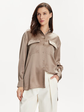 MAX&Co. MAX&Co. Särk MAX&CO-2416111052200 Pruun Regular Fit