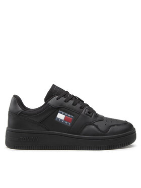 Tommy Jeans Tommy Jeans Αθλητικά Retro Basket EM0EM00955 Μαύρο