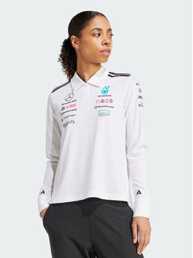 adidas adidas Polo 148003 Biały Regular Fit