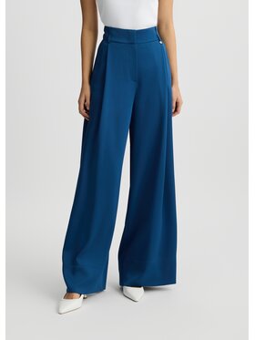 Liu Jo Liu Jo Pantalone da abito CA5272TS870X0648 Celeste Regular Fit