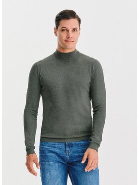 Pako Lorente Pako Lorente Sweter P25WN-2X-028 Zielony Classic Fit