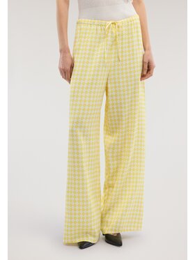 Trussardi Trussardi Pantaloni di tessuto P271A102395N0LA Giallo Over Fit