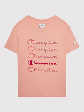 Champion Champion Marškinėliai 404313 Rožinė Custom Fit