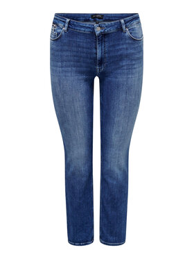 ONLY Carmakoma ONLY Carmakoma Traperice 15300221 Plava Slim Fit