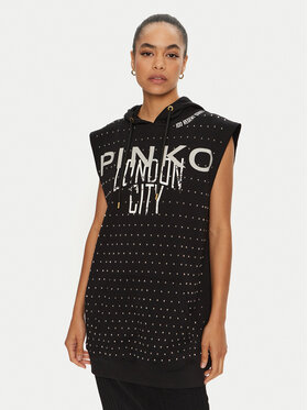 PINKO PINKO Bluză Maggiore 103055 A1LU Negru Relaxed Fit