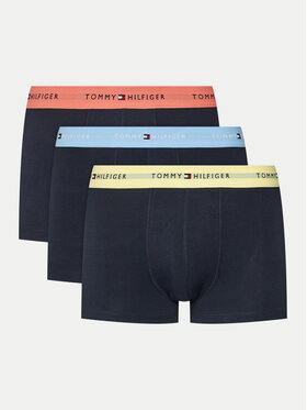 Tommy Hilfiger Tommy Hilfiger Komplet 3 par bokserek UM0UM02763 Granatowy