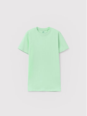 OVS OVS T-Shirt 1419280 Zielony Regular Fit