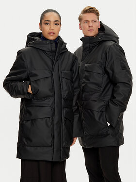 Rains Rains Geacă de iarnă Unisex Askim 15930 Negru Regular Fit