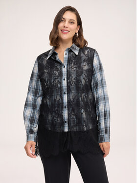 Fiorella Rubino Fiorella Rubino Camicia 5009T001524N0Z3 Nero Regular Fit