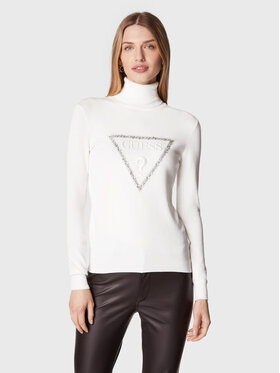 Guess Guess Golf Noemi W2BR50 Z2NQ2 Biały Slim Fit