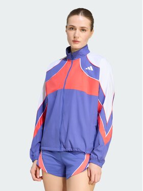 adidas adidas Kurtka do biegania 168156 Niebieski jasny Regular Fit