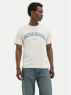 Jack&Jones Jack&Jones T-Shirt Almeria 12276962 Béžová Regular Fit