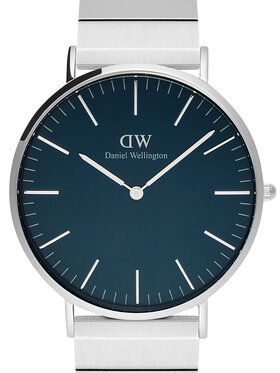 Daniel Wellington Ročna Ura DW00100776 Srebrna