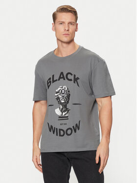 HUGO HUGO T-Shirt Dostalgi 50530684 Šedá Relaxed Fit