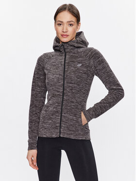 4F 4F Mikina H4Z22-PLD351 Šedá Regular Fit
