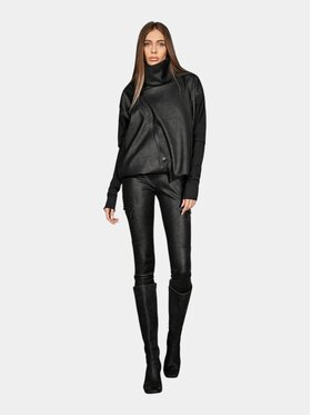 MADE BY SOCIETY MADE BY SOCIETY Spodnie materiałowe KINETIC BOX - P27888 Czarny Basic Fit