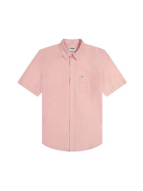 Wrangler Wrangler Koszula 112362676 Różowy Regular Fit