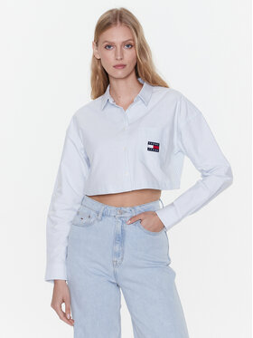 Tommy Jeans Tommy Jeans Ing DW0DW15040 Kék Cropped Fit