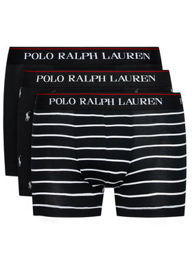 Polo Ralph Lauren Polo Ralph Lauren Komplet 3 par bokserek 714830299009 Czarny