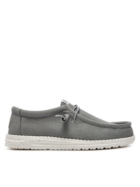 Hey Dude Hey Dude Mokasíny Wally Canvas 40700-007 Šedá
