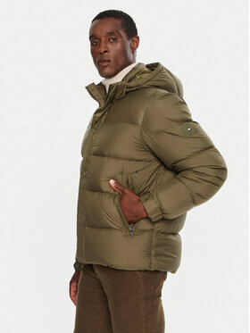 Tommy Hilfiger Tommy Hilfiger Μπουφάν πουπουλένιο MW0MW36569 Πράσινο Regular Fit