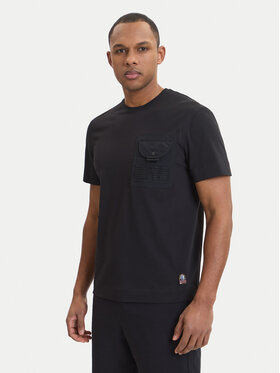 Parajumpers Parajumpers T-shirt Malham 26SMPMTSRY01 Nero Regular Fit