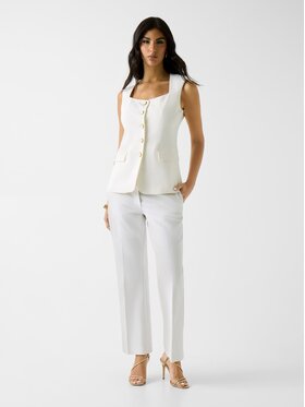 Marciano Guess Marciano Guess Kalhoty z materiálu 181345 Béžová Slim Fit