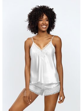 DKaren Lingerie DKaren Lingerie Komplet bielizny hawa Biały Classic Fit