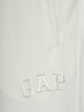 Gap Spodnji Del Trenirke 729736-05 Bela Regular Fit