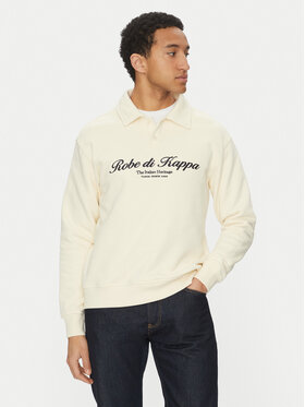 Kappa Kappa Mikina Robe Giovani 631373W Écru Regular Fit