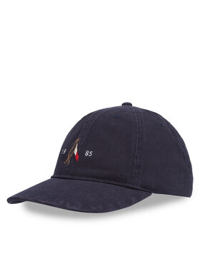 Tommy Hilfiger Tommy Hilfiger Cap Seasonal Flag Wash 6 Panel Cap AM0AM13348 Dunkelblau