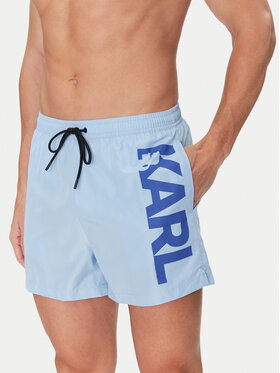 KARL LAGERFELD KARL LAGERFELD Plavecké šortky A1M46013 Modrá Regular Fit