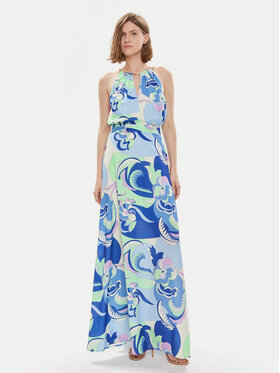 Gaudi Gaudi Sommerkleid 411FD15019 Blau Regular Fit