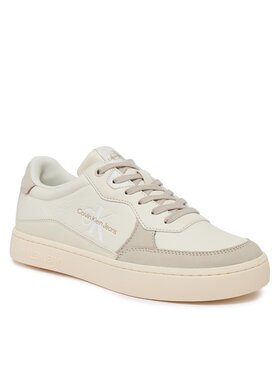Calvin Klein Jeans Calvin Klein Jeans Sneakersy Classic Cupsole Low Lth Ml Fad YM0YM00885 Beżowy