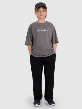 4F 4F Spodnie dresowe BASIC+ Czarny Regular Fit