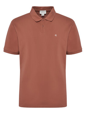 Calvin Klein Jeans Calvin Klein Jeans Polo LV040EM269 Smeđa Regular Fit