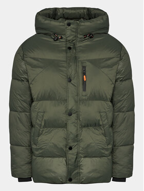 INDICODE INDICODE Пухено яке Tripp 15-753 Зелен Regular Fit