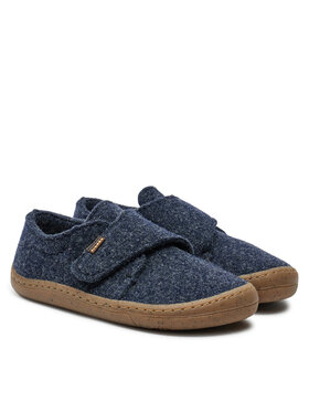 Froddo Papuče Barefoot Wooly Slippers G1700341 S Plava