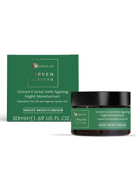 Dr Botanicals Dr Botanicals Krem nawilżający na noc DB Green Caviar & Argan Oil przeciw starzeniu się skóry Krem na noc