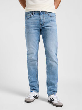 Lee Lee Jeansy DAREN ZIP FLY Niebieski Straight Fit